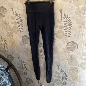 Spanx faux leather leggings